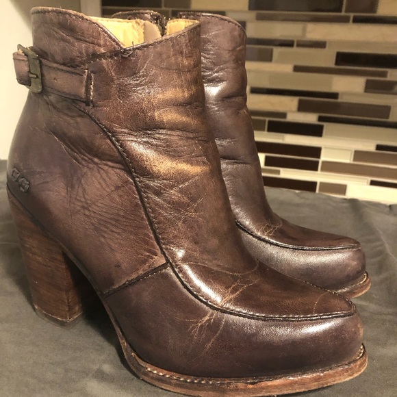 Bed Stu Isla Brown Leather booties, excellent condition - Picture 2 of 6